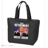 Make Retirement Great Great Again Trump Tote Bag thumb 3