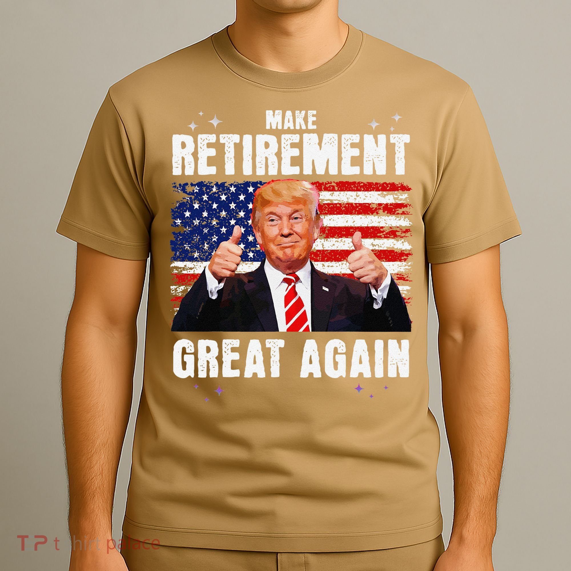 Make Retirement Great Great Again Trump T-Shirt