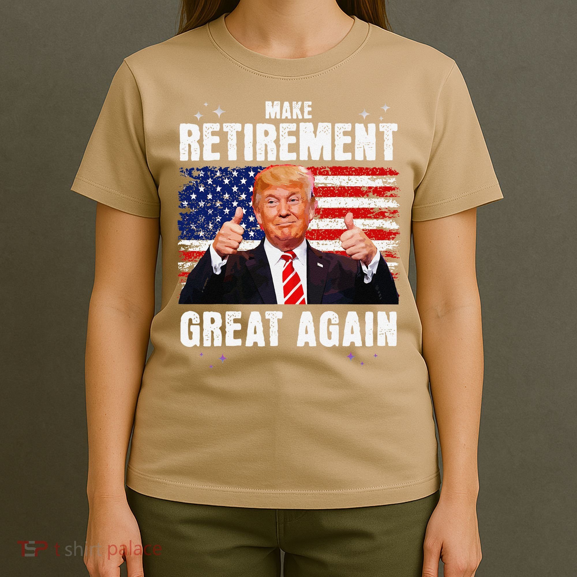 Make Retirement Great Great Again Trump T-Shirt
