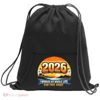 Retired 2026 Sweatshirt Cinch Pack Bag thumb 0