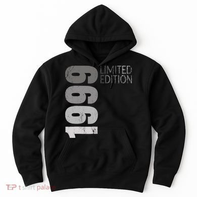 Retro 25 Years Old Gift 25 Birthday Gift For Wo Hoodie