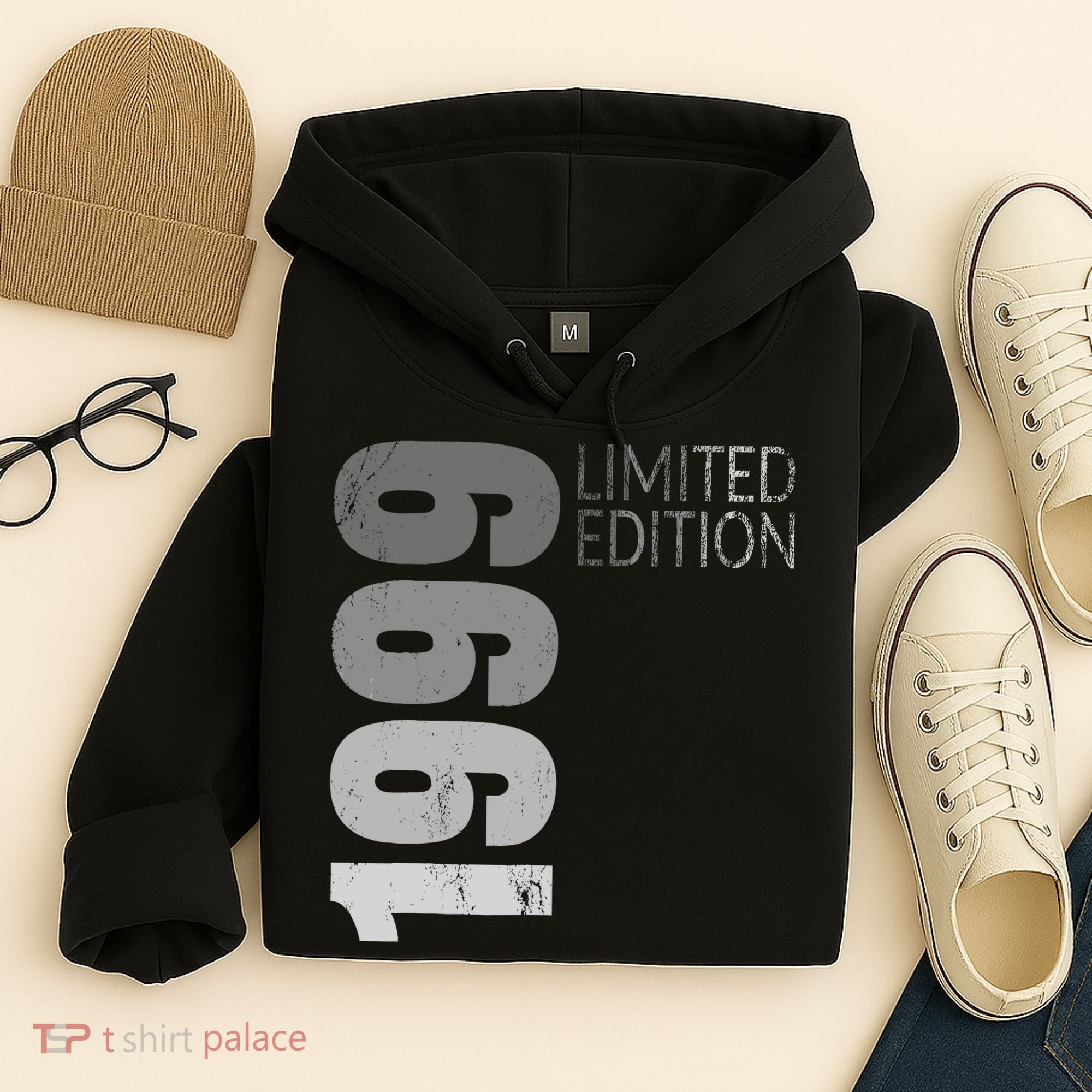 Retro 25 Years Old Gift 25 Birthday Gift For Wo Hoodie