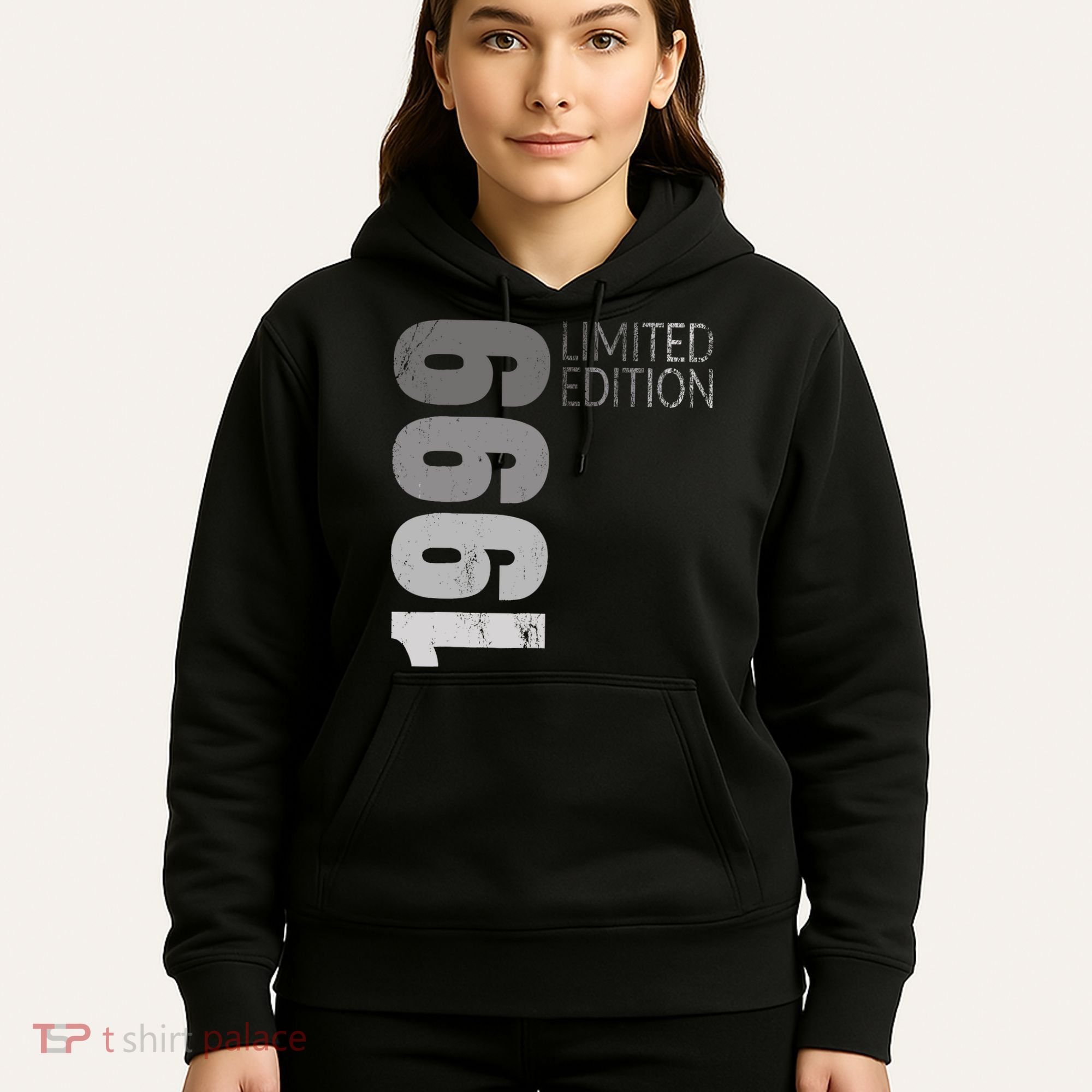 Retro 25 Years Old Gift 25 Birthday Gift For Wo Hoodie