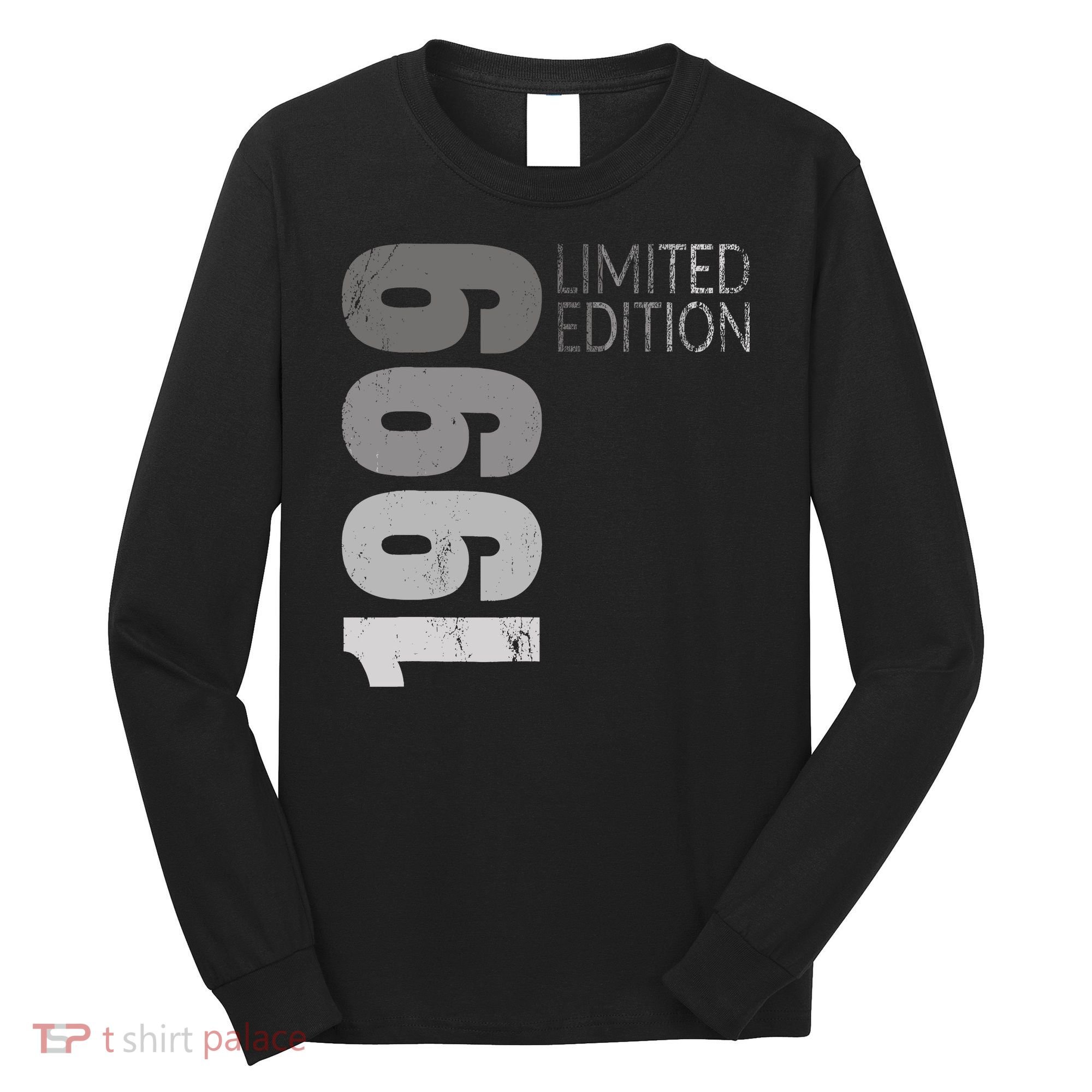 Retro 25 Years Old Gift 25 Birthday Gift For Wo Long Sleeve Shirt