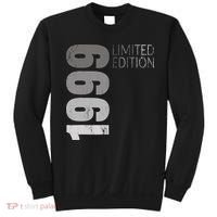 Retro 25 Years Old Gift 25 Birthday Gift For Wo Sweatshirt thumb 0