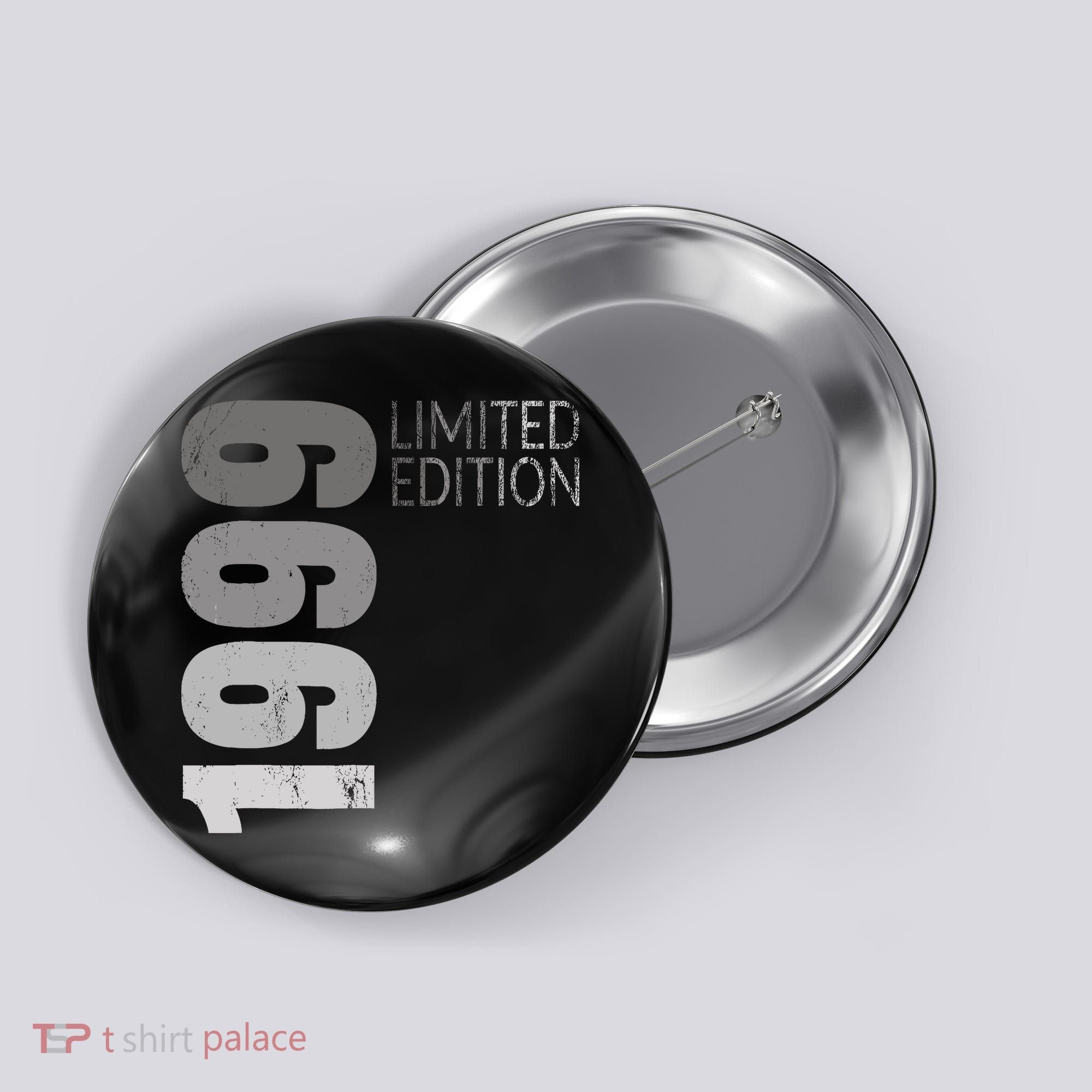 Retro 25 Years Old Gift 25 Birthday Gift For Wo Button