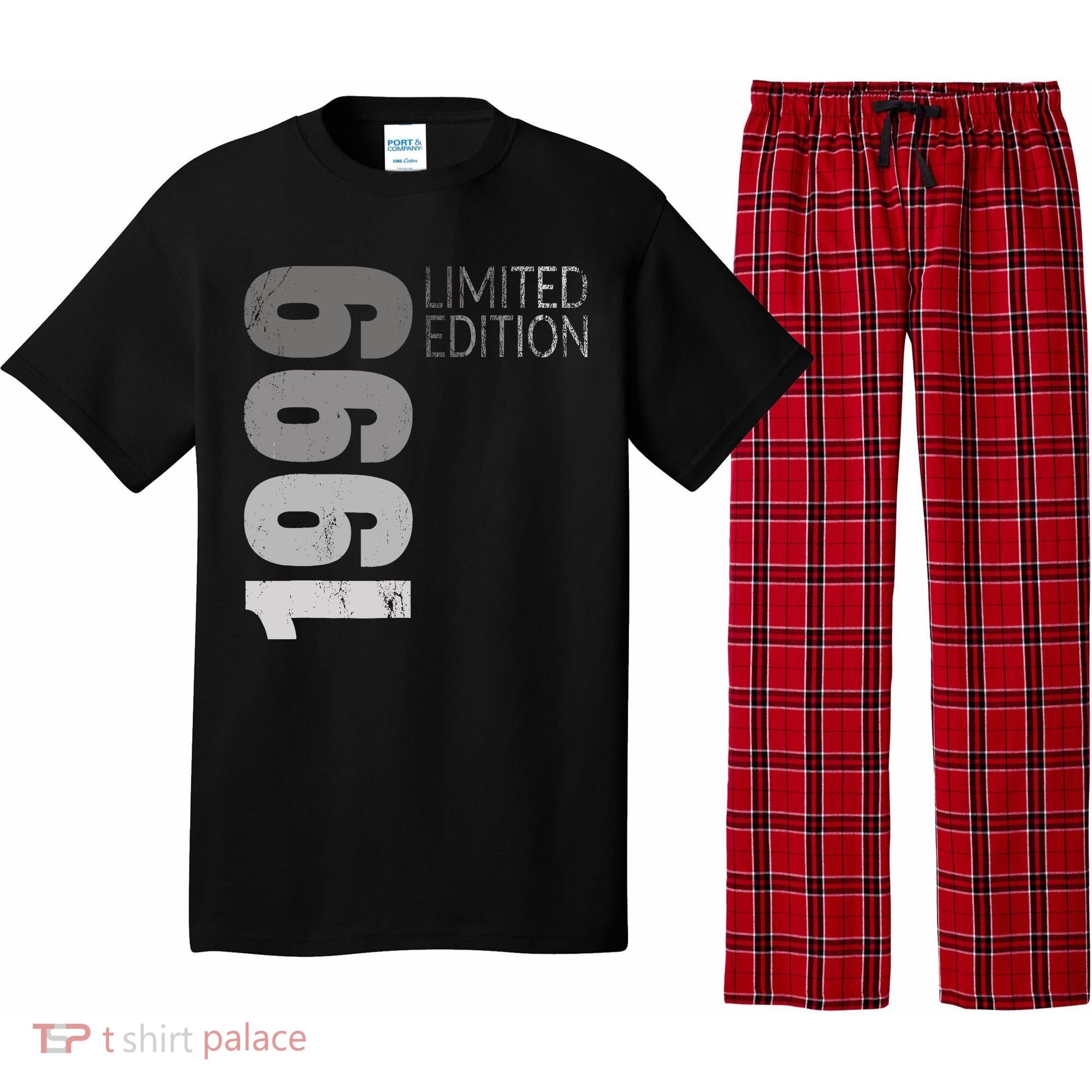 Retro 25 Years Old Gift 25 Birthday Gift For Wo Pajama Set