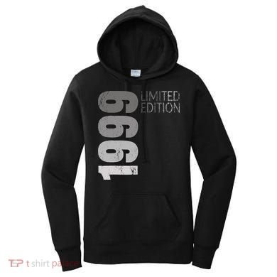 Retro 25 Years Old Gift 25 Birthday Gift For Wo Women's Hoodie