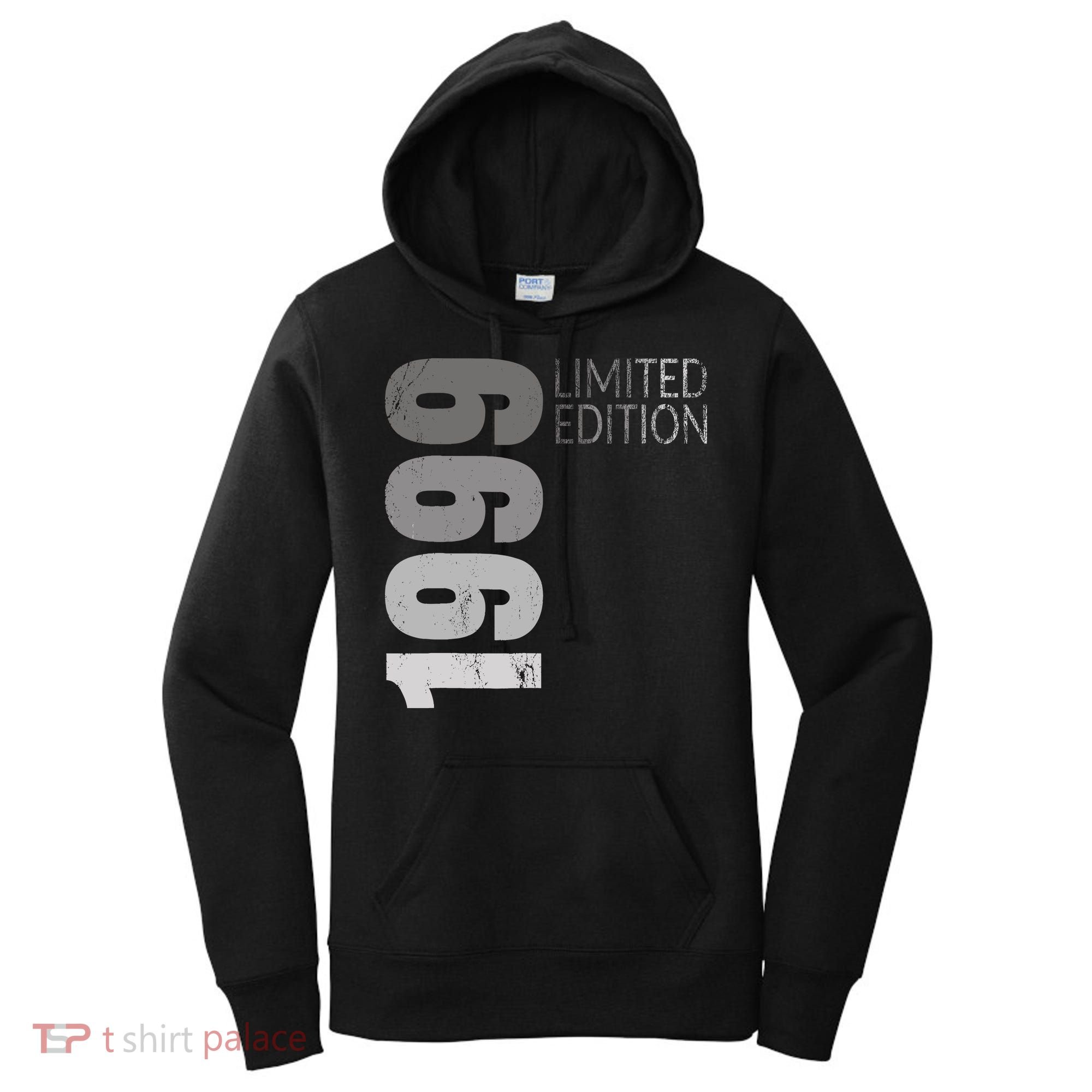 Retro 25 Years Old Gift 25 Birthday Gift For Wo Women's Hoodie