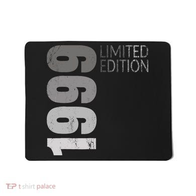 Retro 25 Years Old Gift 25 Birthday Gift For Wo Mousepad