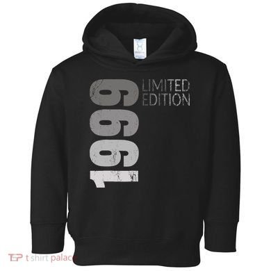 Retro 25 Years Old Gift 25 Birthday Gift For Wo Toddler Hoodie