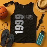 Retro 25 Years Old Gift 25 Birthday Gift For Wo Tank Top thumb 4