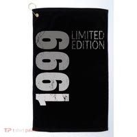 Retro 25 Years Old Gift 25 Birthday Gift For Wo Golf Towel thumb 0