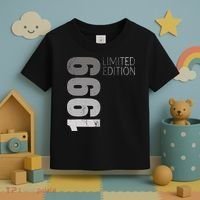 Retro 25 Years Old Gift 25 Birthday Gift For Wo Toddler T-Shirt thumb 3