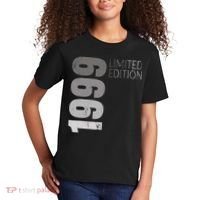 Retro 25 Years Old Gift 25 Birthday Gift For Wo Kids T-Shirt thumb 2