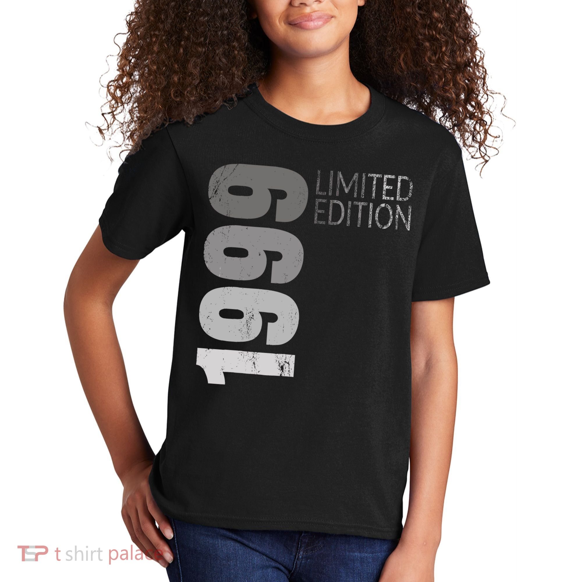 Retro 25 Years Old Gift 25 Birthday Gift For Wo Kids T-Shirt