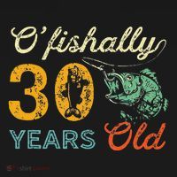 Retro 30th Birthday Fishing Gift Turning 30 Bass Fisherman Women's Hoodie thumb 2
