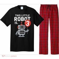 Robot 3rd Birthday Party Supplies Decorations Girl Three Pajama Set thumb 0