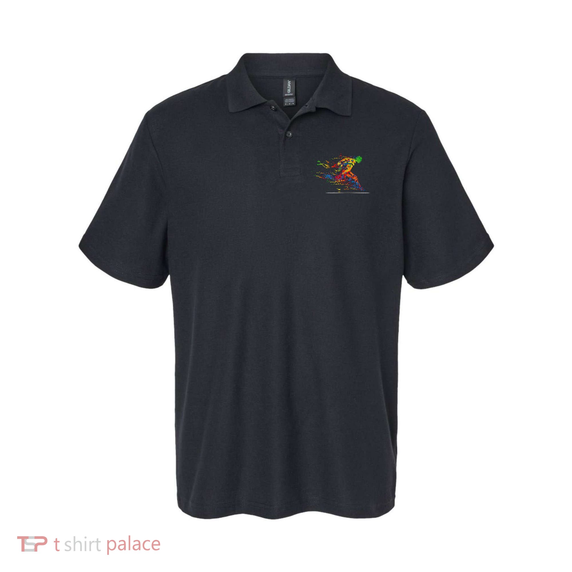 RUNNING 365 Paint Running Runner Gift Polo