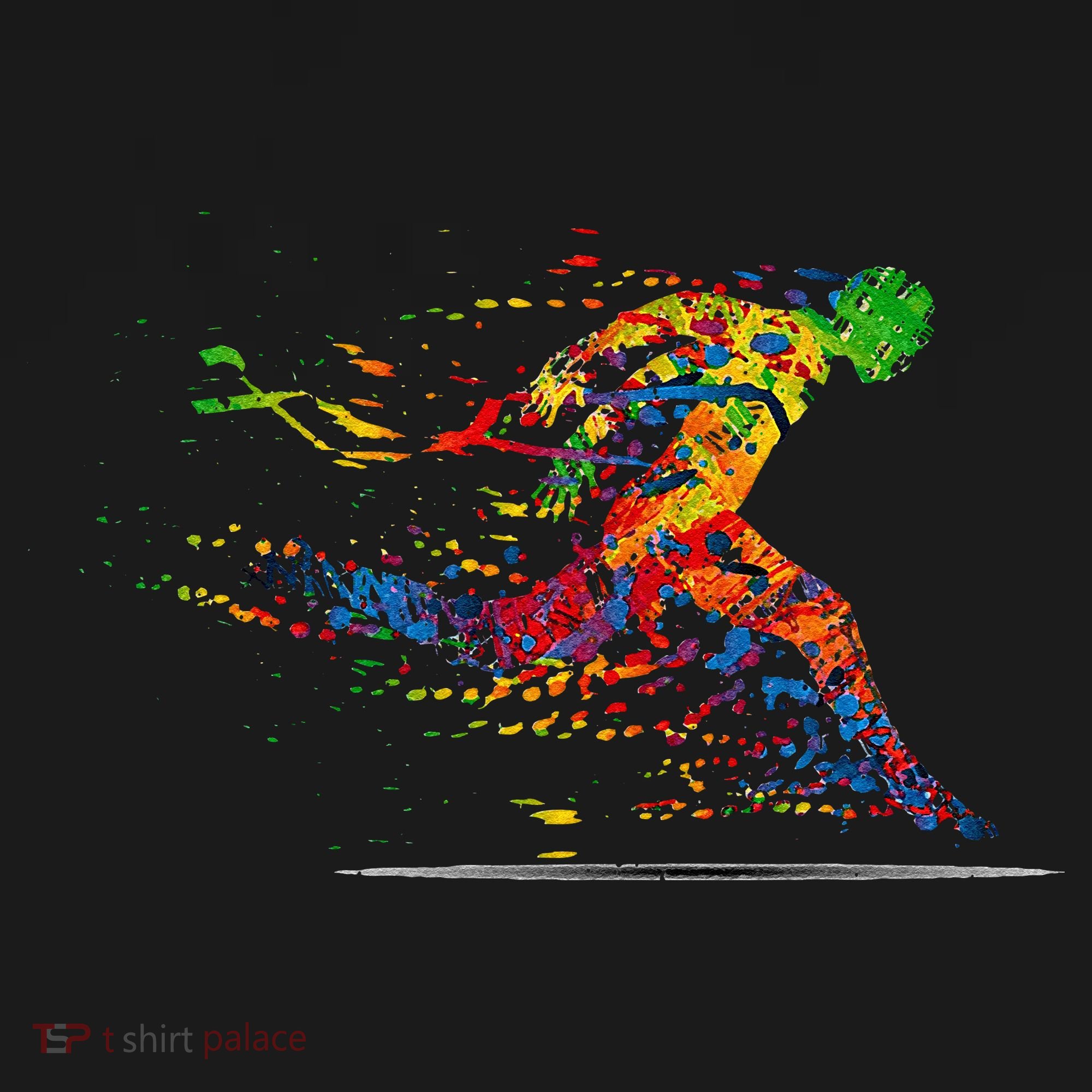 RUNNING 365 Paint Running Runner Gift Tank Top