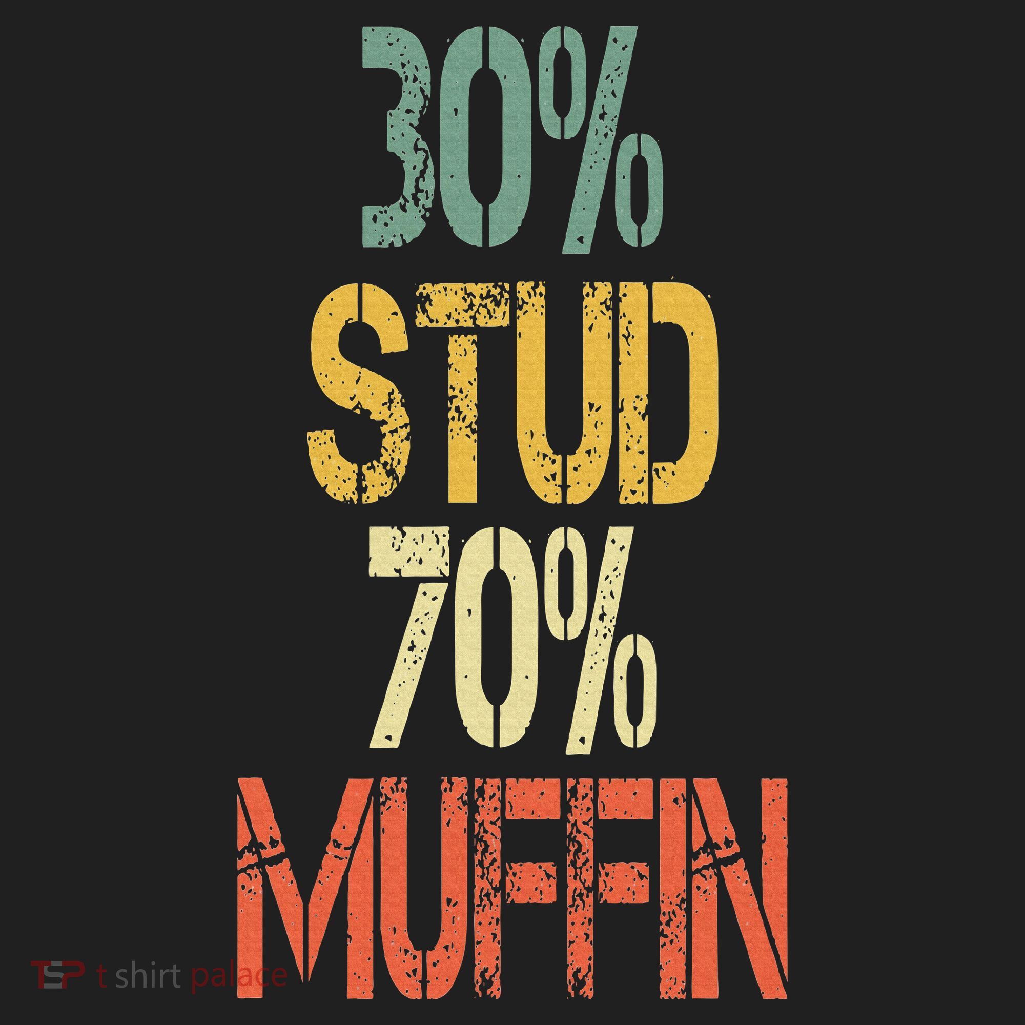 Retro 30 Stud 70 Muffin Sarcasm Dad Bod Figure Tumbler