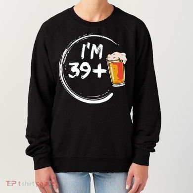 Retro 40th Birthday Beer Lover Women's Sweatshirt