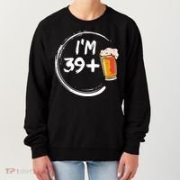 Retro 40th Birthday Beer Lover Women's Sweatshirt thumb 0
