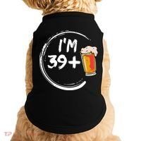 Retro 40th Birthday Beer Lover Doggie Tank thumb 0