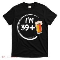 Retro 40th Birthday Beer Lover T-Shirt thumb 0