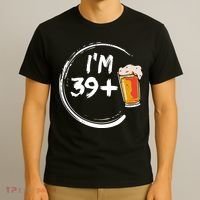Retro 40th Birthday Beer Lover T-Shirt thumb 3