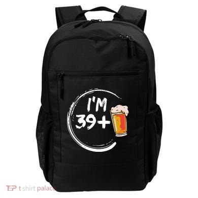 Retro 40th Birthday Beer Lover Backpack