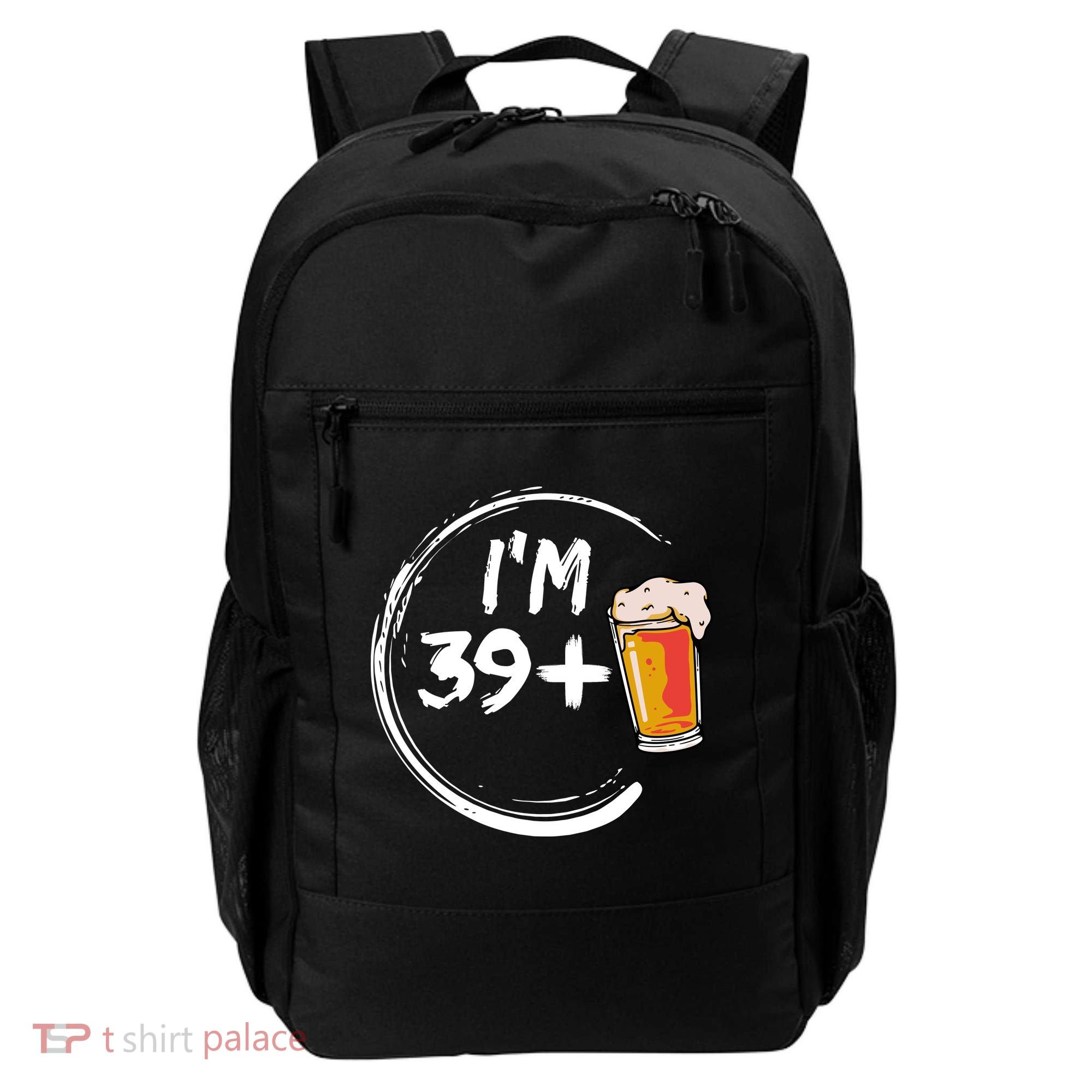 Retro 40th Birthday Beer Lover Backpack