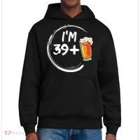 Retro 40th Birthday Beer Lover District V.I.T. Heavyweight Hoodie thumb 0