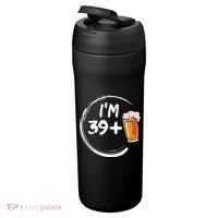 Retro 40th Birthday Beer Lover 24oz Duet Stainless Steel Tumbler thumb 3