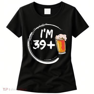 Retro 40th Birthday Beer Lover Women's T-Shirt