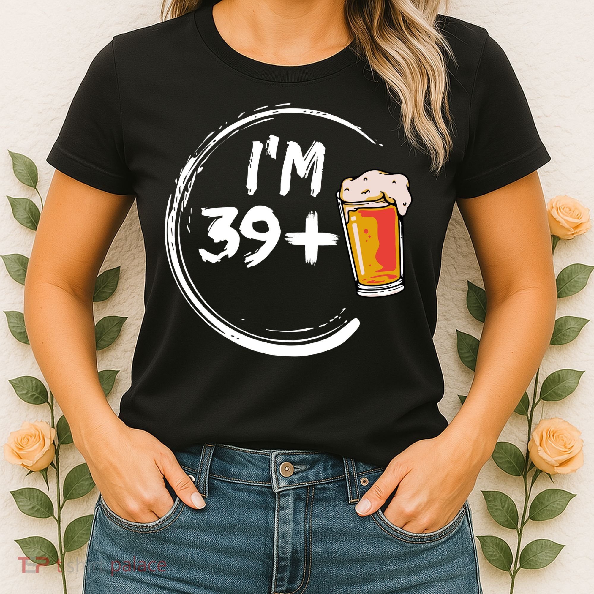 Retro 40th Birthday Beer Lover Women's T-Shirt