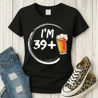 Retro 40th Birthday Beer Lover Women's T-Shirt thumb 3