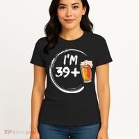 Retro 40th Birthday Beer Lover Women's T-Shirt thumb 4