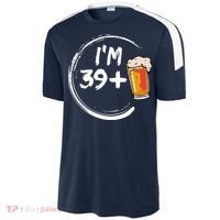 Retro 40th Birthday Beer Lover Sport-Tek Competitor United Soccer Jersey thumb 2