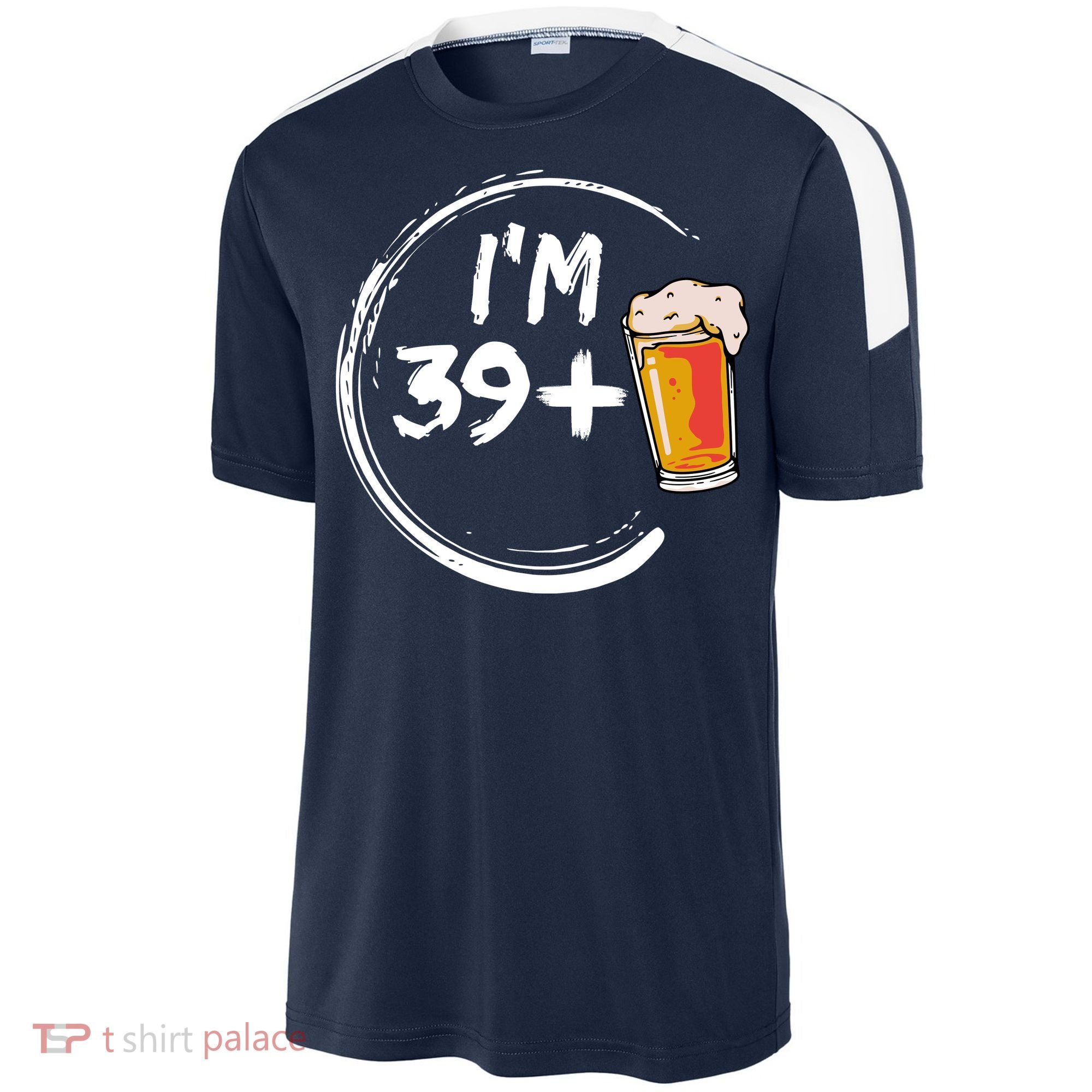 Retro 40th Birthday Beer Lover Sport-Tek Competitor United Soccer Jersey