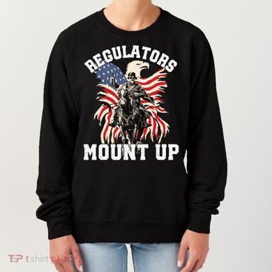 Regulators 4th Of July Independence Day Eagle Women's Sweatshirt