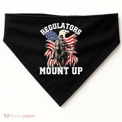 Regulators 4th Of July Independence Day Eagle USA-Made Doggie Bandana