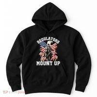 Regulators 4th Of July Independence Day Eagle Hoodie thumb 0