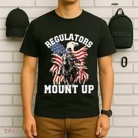 Regulators 4th Of July Independence Day Eagle T-Shirt thumb 6