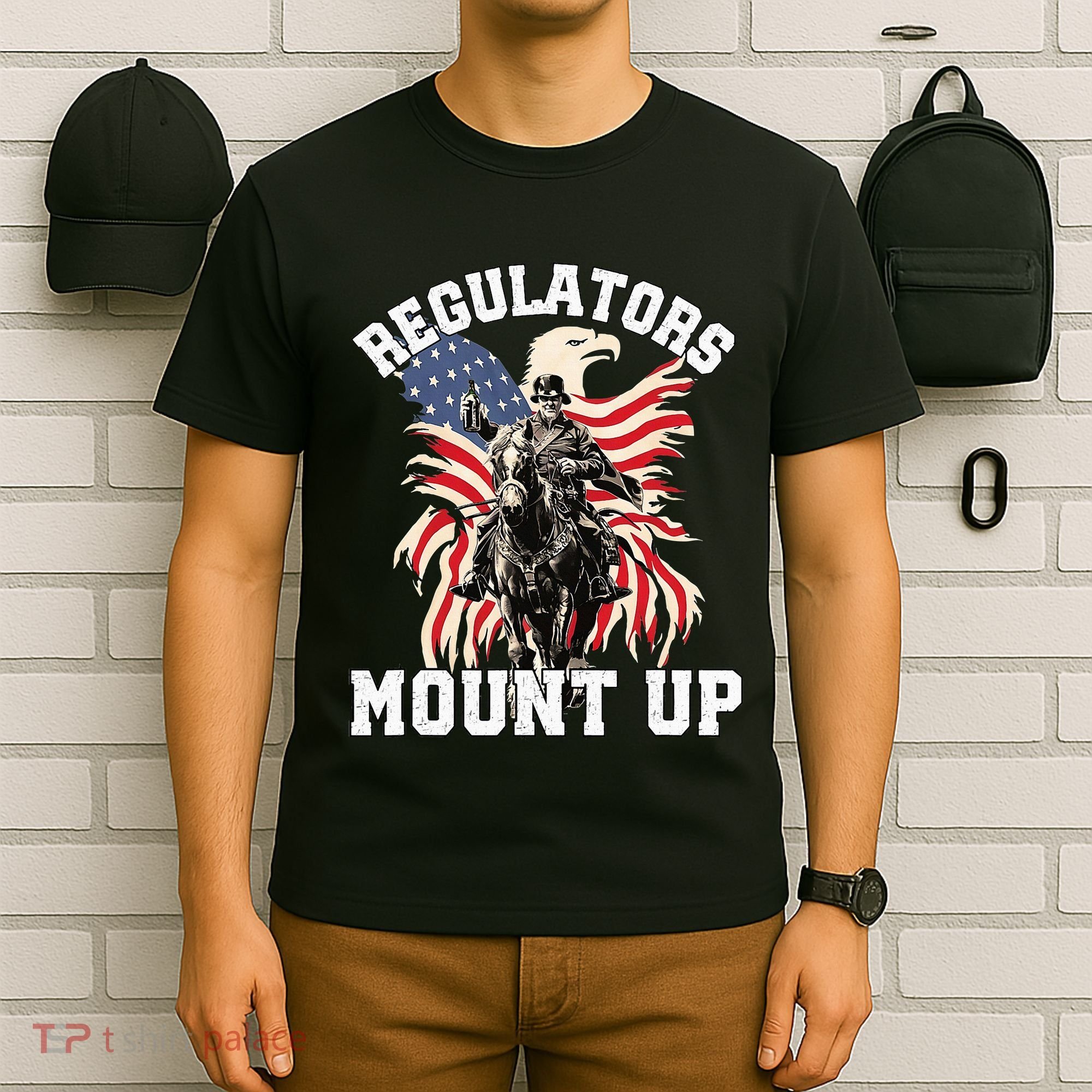 Regulators 4th Of July Independence Day Eagle T-Shirt