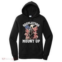 Regulators 4th Of July Independence Day Eagle Women's Hoodie thumb 0