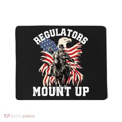 Regulators 4th Of July Independence Day Eagle Mousepad