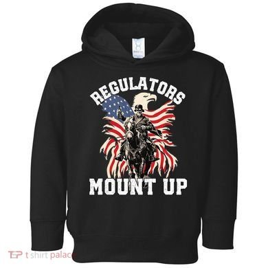 Regulators 4th Of July Independence Day Eagle Toddler Hoodie