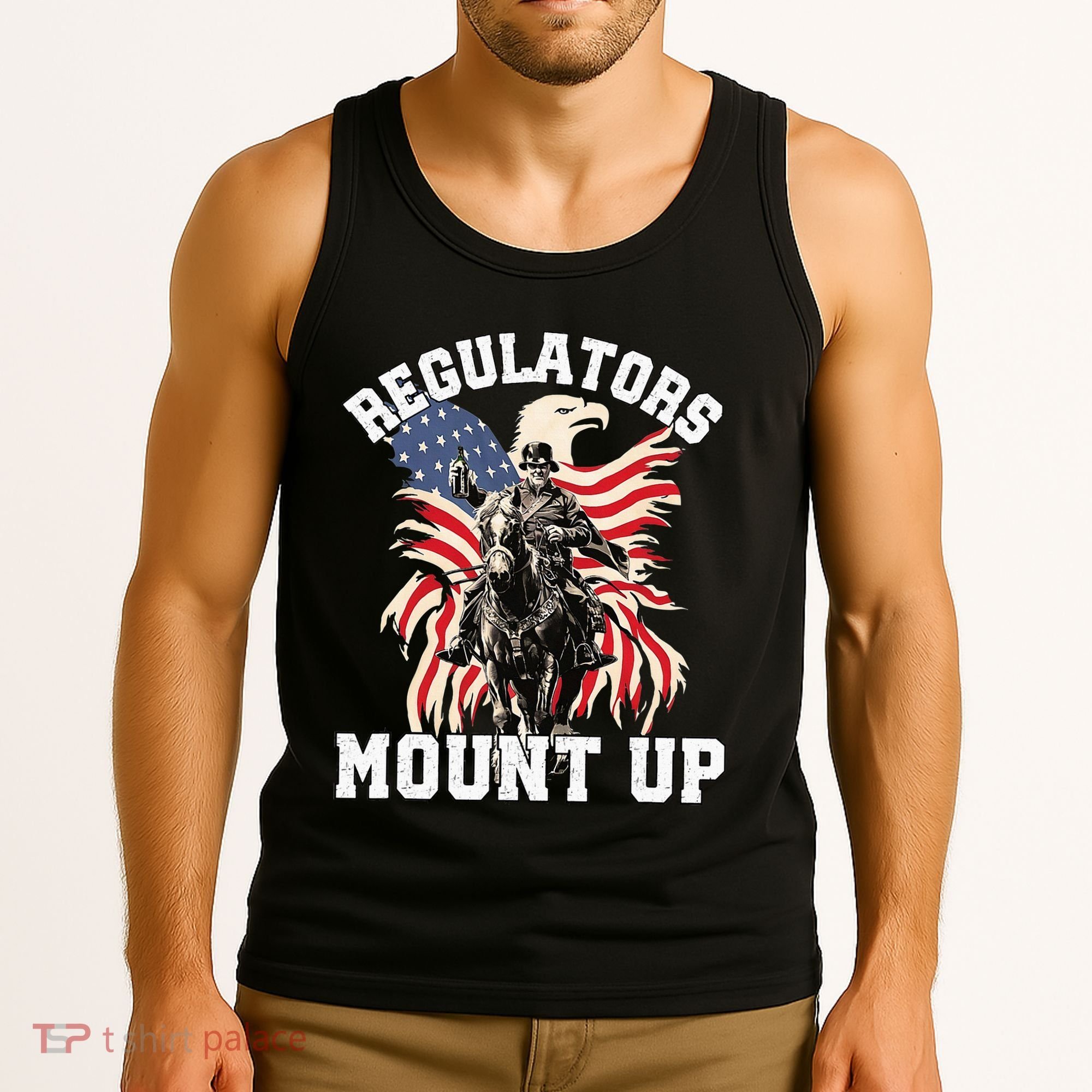 Regulators 4th Of July Independence Day Eagle Tank Top