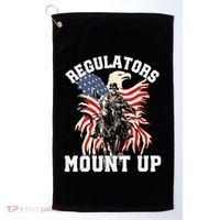 Regulators 4th Of July Independence Day Eagle Golf Towel thumb 0